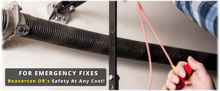 Broken Garage Door Spring Beaverton OR